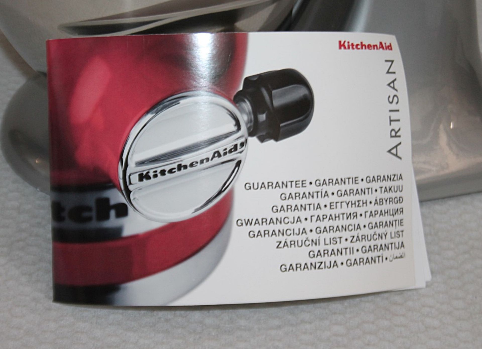 1 x KITCHENAID Artisan Tilt-Head Stand Mixer (4.8L) Original Price £549.00 - Unused Boxed Stock - Image 7 of 11