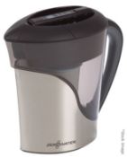 1 x ZEROWATER Stainless Steel 11-Cup Water Filter Jug (2.5L) - Original Price £49.99 *No Reserve*