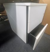 8 x Lockerble Under-Desk 3-Drawer Pedestals - To Be Removed From An Executive Office Environment