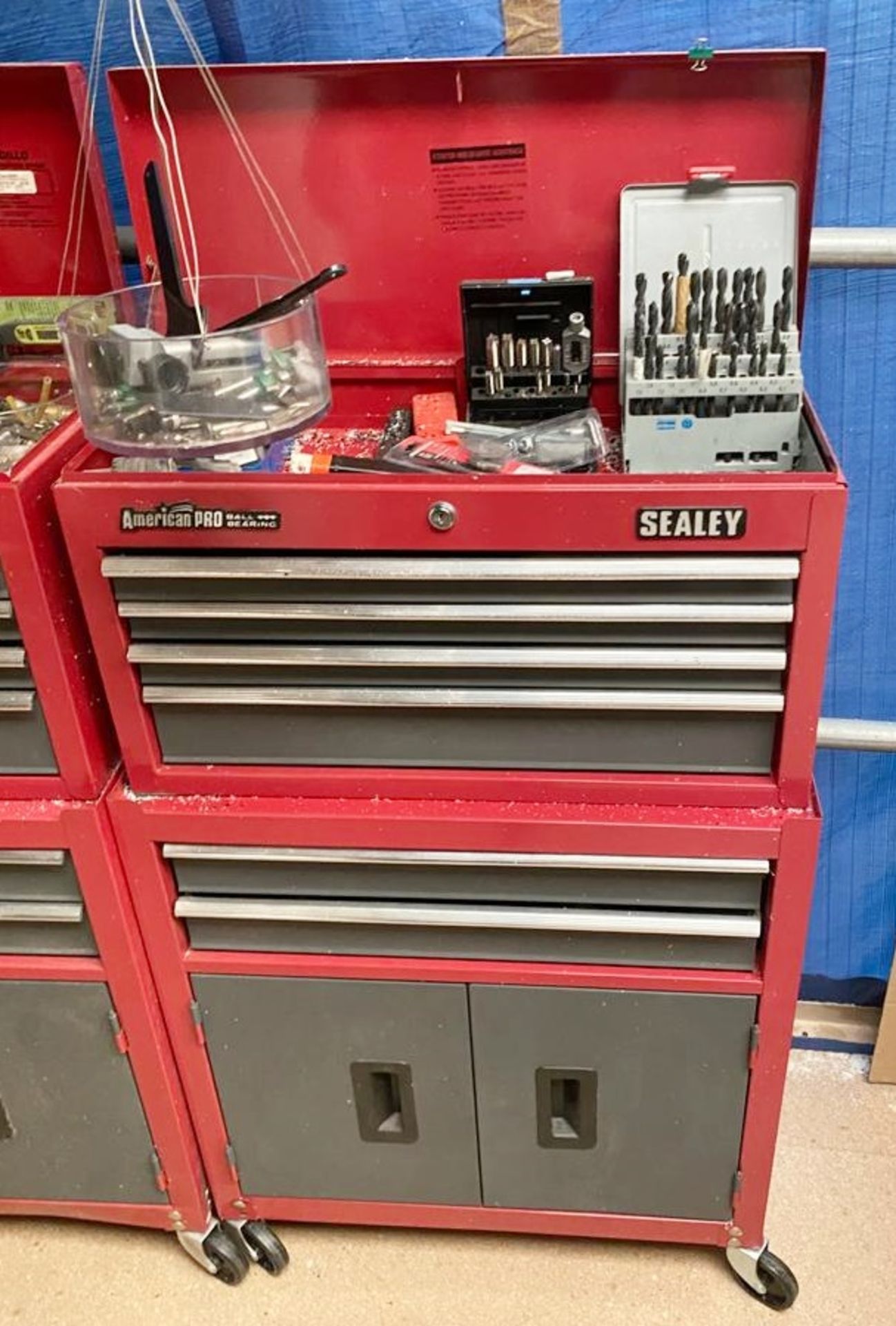 1 x Sealey Mobile Tool Chest With Contents as Pictured