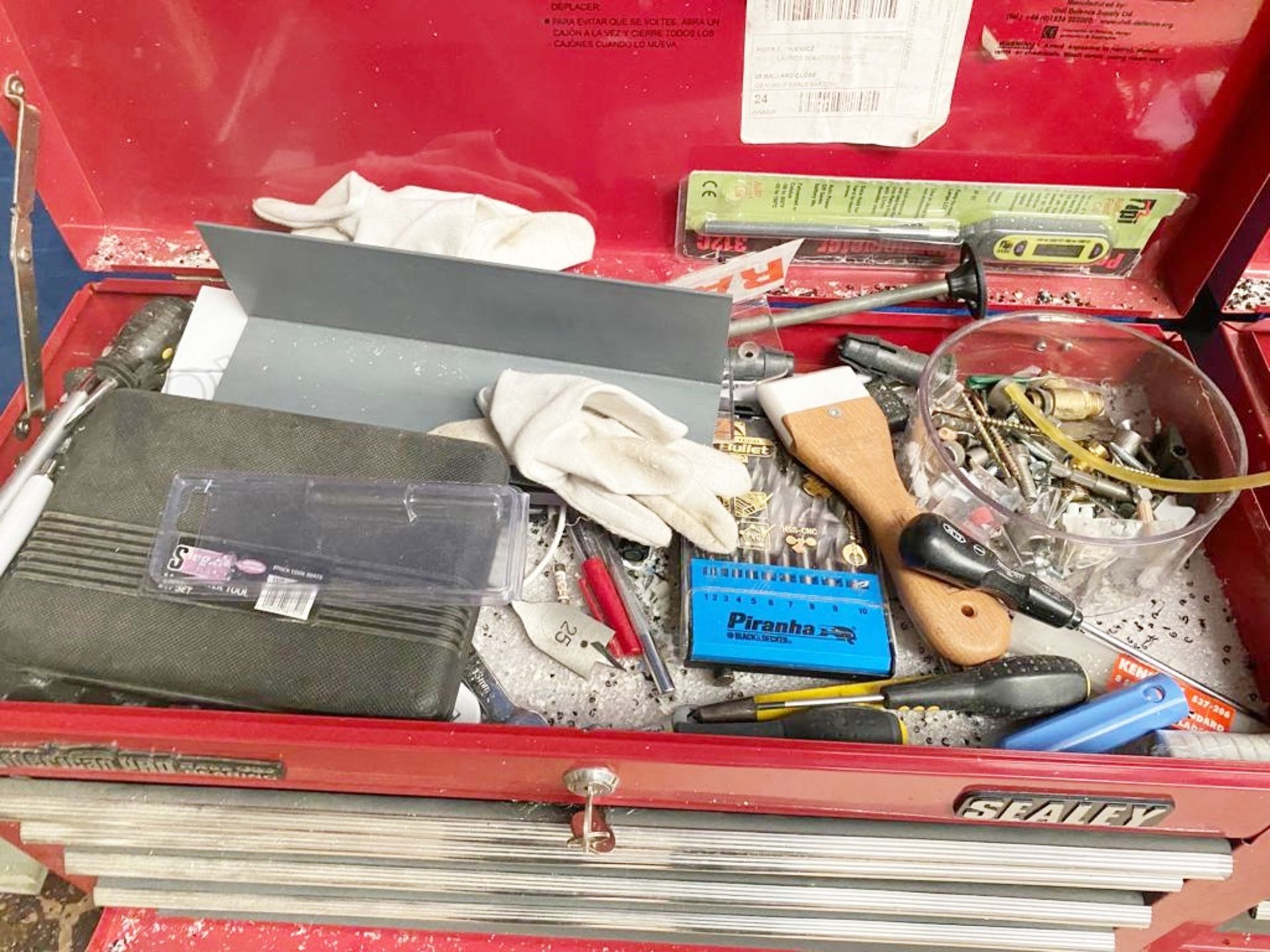 1 x Sealey Mobile Tool Chest With Contents as Pictured - Image 9 of 9
