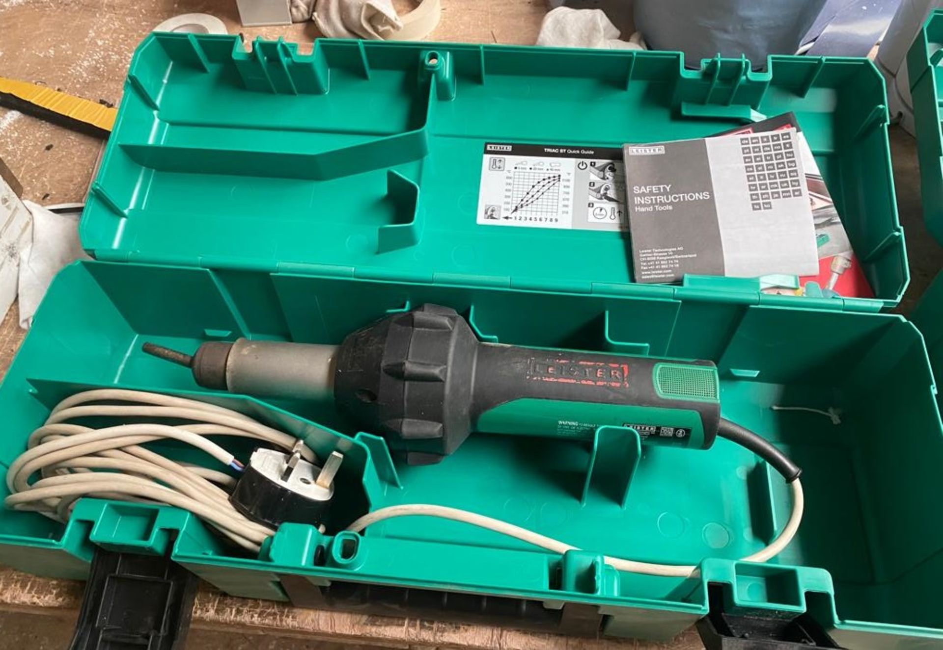 1 x Leicester Triac BT Welding Tool in Carry Case - 240v - RRP £699