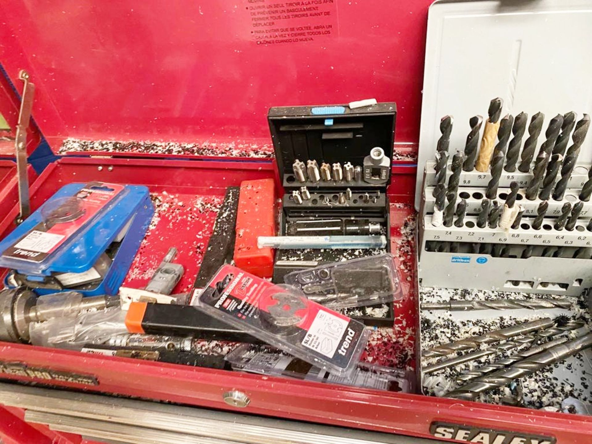 1 x Sealey Mobile Tool Chest With Contents as Pictured - Image 7 of 9