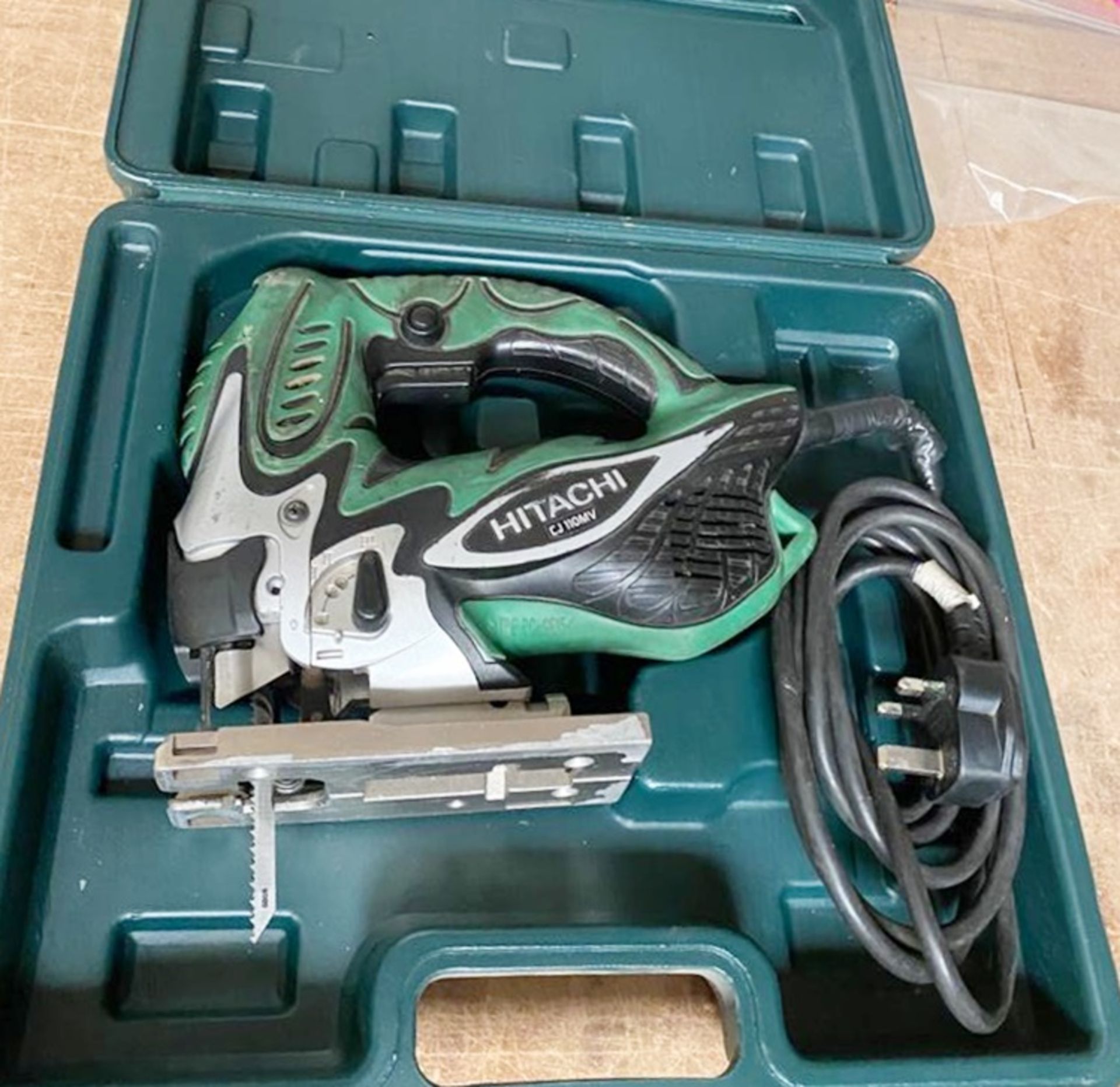 1 x Hitachi Variable Speed Jigsaw With Carry Case - 240v