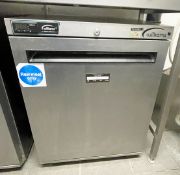 1 x Williams Amber HA135SA Undercounter Refrigerator With Stainless Steel Finish - RRP £1,300!