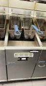1 x Pitco 35C+ Commercial Single Tank Gas Fryer With Baskets