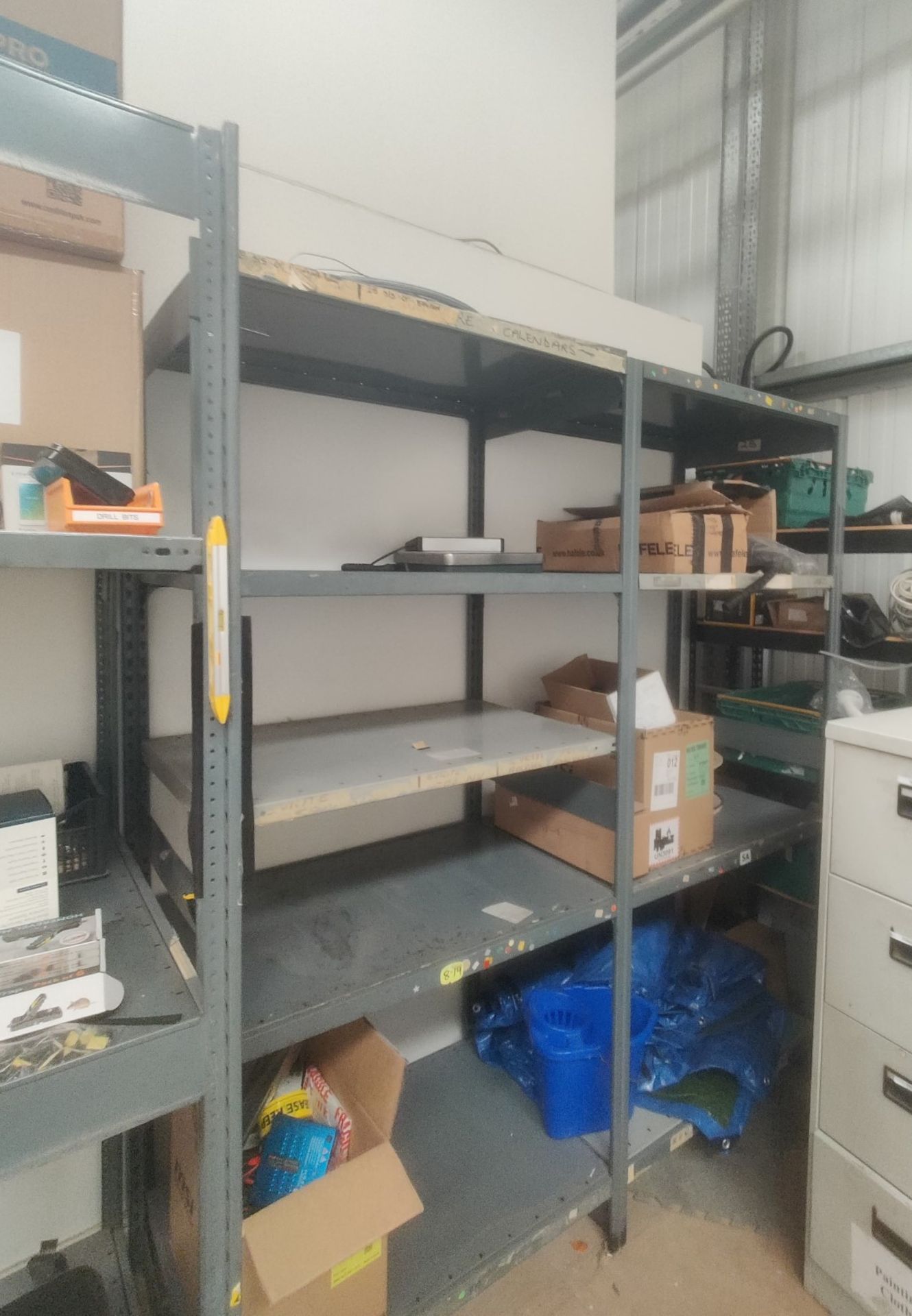 Large Collection of Boltless Metal Storage Shelving - Suitable For Warehouses, Garages, Workshops - Image 3 of 4