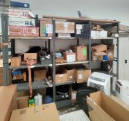Large Collection of Boltless Metal Storage Shelving - Suitable For Warehouses, Garages, Workshops