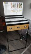 1 x Decloer Paris Display Unit With Drawer - LBC129 - CL763- Location: Sale M33Dimensions: 1