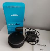 1 x Amazon Alexa Echo Dot With Box - LBCTBC - CL763- Location: Sale M33This item may need to
