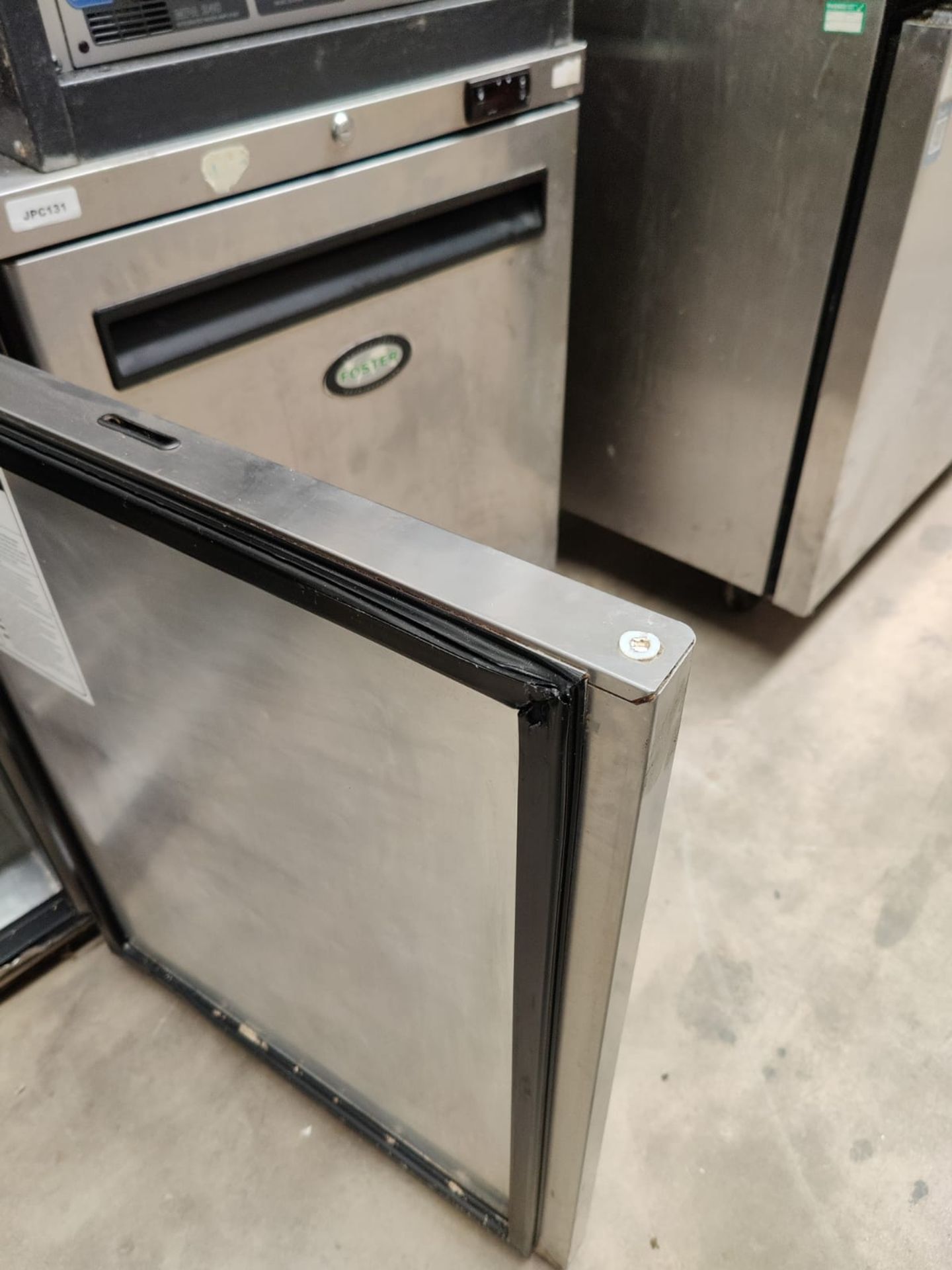 1 x Fosters Undercounter Freezer - Model LR150 - Stainless Steel Exterior - Image 3 of 4