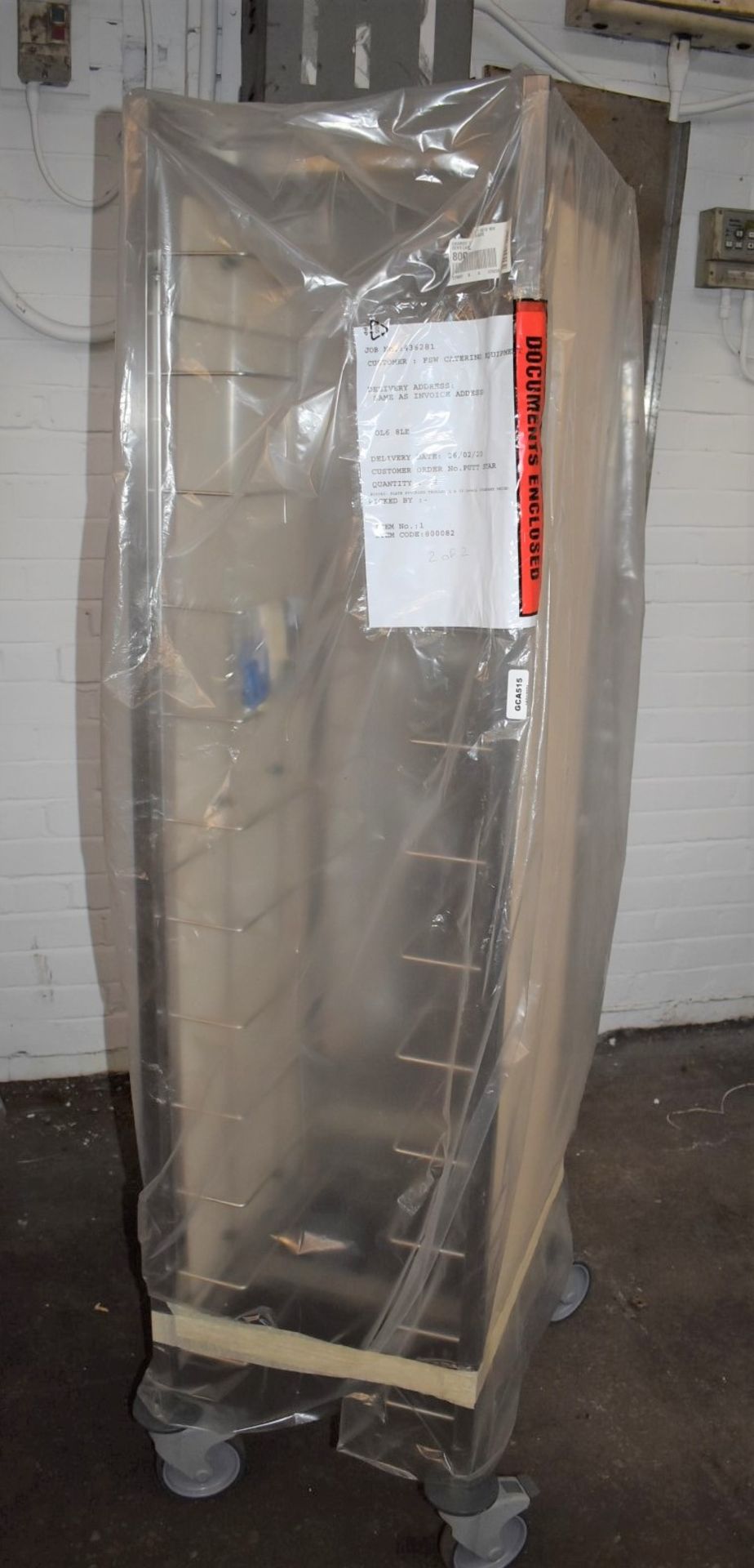 1 x Mobile Plate Stacking Trolley With Twelve Panels and Side Panels - New and Unused - Approx - Image 7 of 8