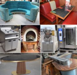 Commercial Catering & Restaurant Furniture Auction - Contents of an American Italian Diner, Bespoke Booth Seating, Wood Stone Pizza Oven & More!
