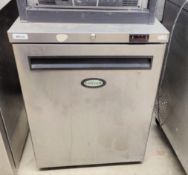 1 x Fosters Undercounter Refrigerator - Model HR150 - Stainless Steel Exterior