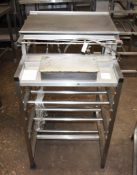 1 x Freestanding Commercial Food Tray Wrapper - 56cm Width - 240v - CL675 - Ref MMJ135 WH5 -