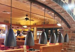 6 x Food Warming Heat Lamps For Passthrough Servers