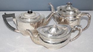 10 x Assorted Vintage Silver-Plated Teapots - Recently Removed From A Well-known London Department