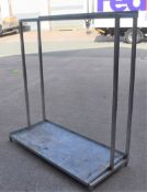 1 x Stainless Steel Unit - Dimensions: H50 x W140 x D60/30 cms - Unused - CL011 - Ref: JP707 -