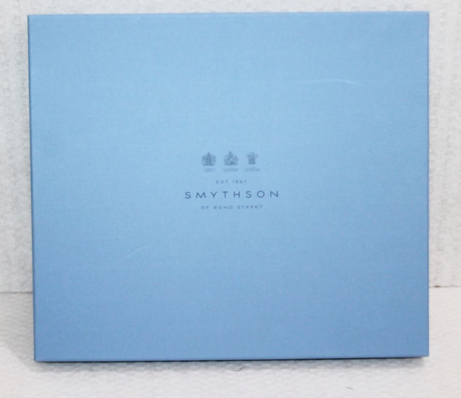 1 x SMYTHSON OF BOND STREET Luxury Pure Leather Zipped A4 Folder In Black - Original Price £595.00 - Image 6 of 11