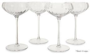 5 x SOHO HOUSE 'Pembroke' Luxury Mouth-blown Champagne Coupe Glasses - Capacity 200ml - Boxed Stock