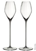 A Pair Of RIEDEL 'High Performance' Champagne Glasses (375ml) - Total Original Price £270.00