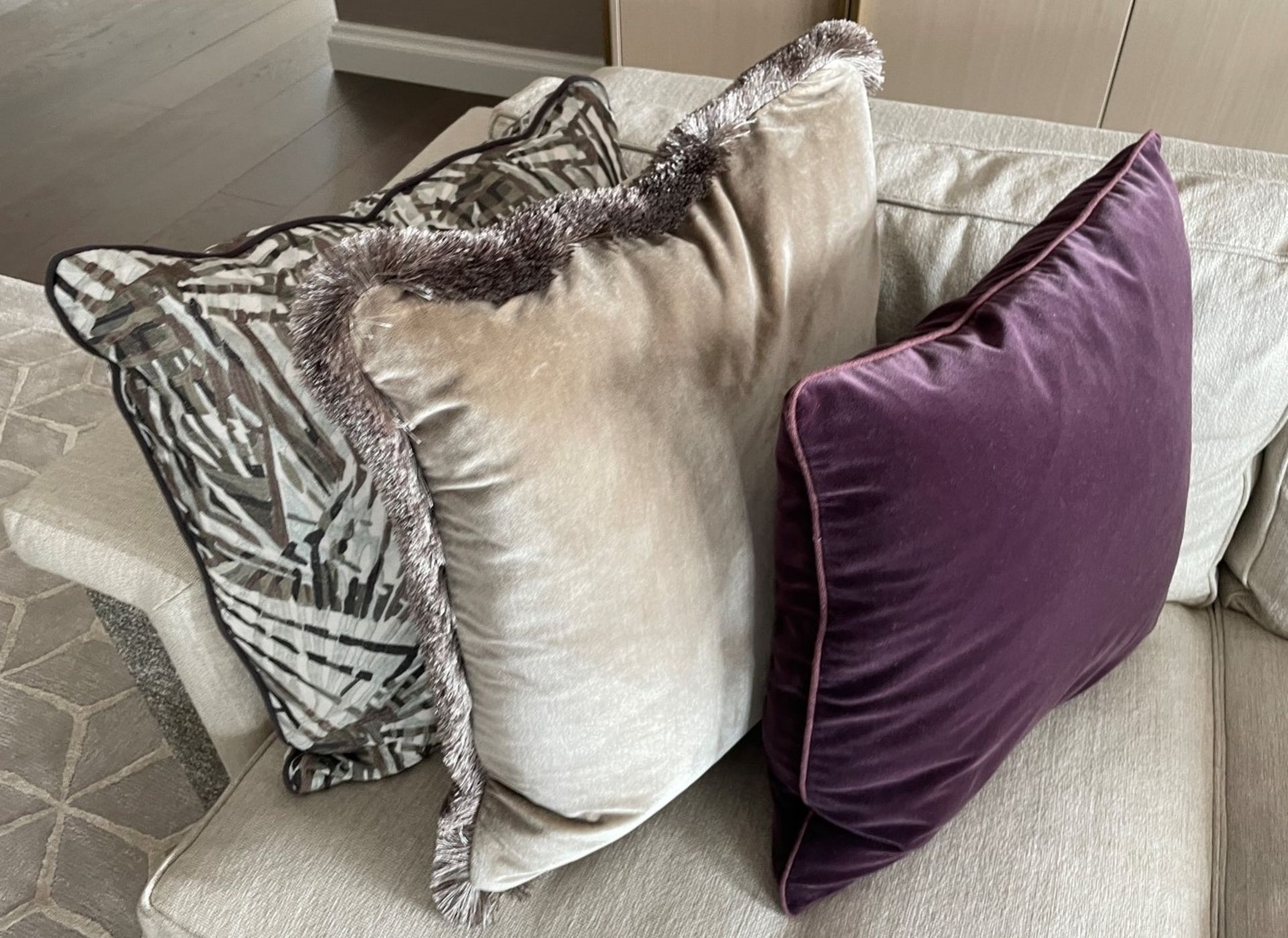 2 x Sets Of 3 x Premium Luxury Scatter Cushions (6 x Cushions In Total) - Ref: LNG - CL749 - NO