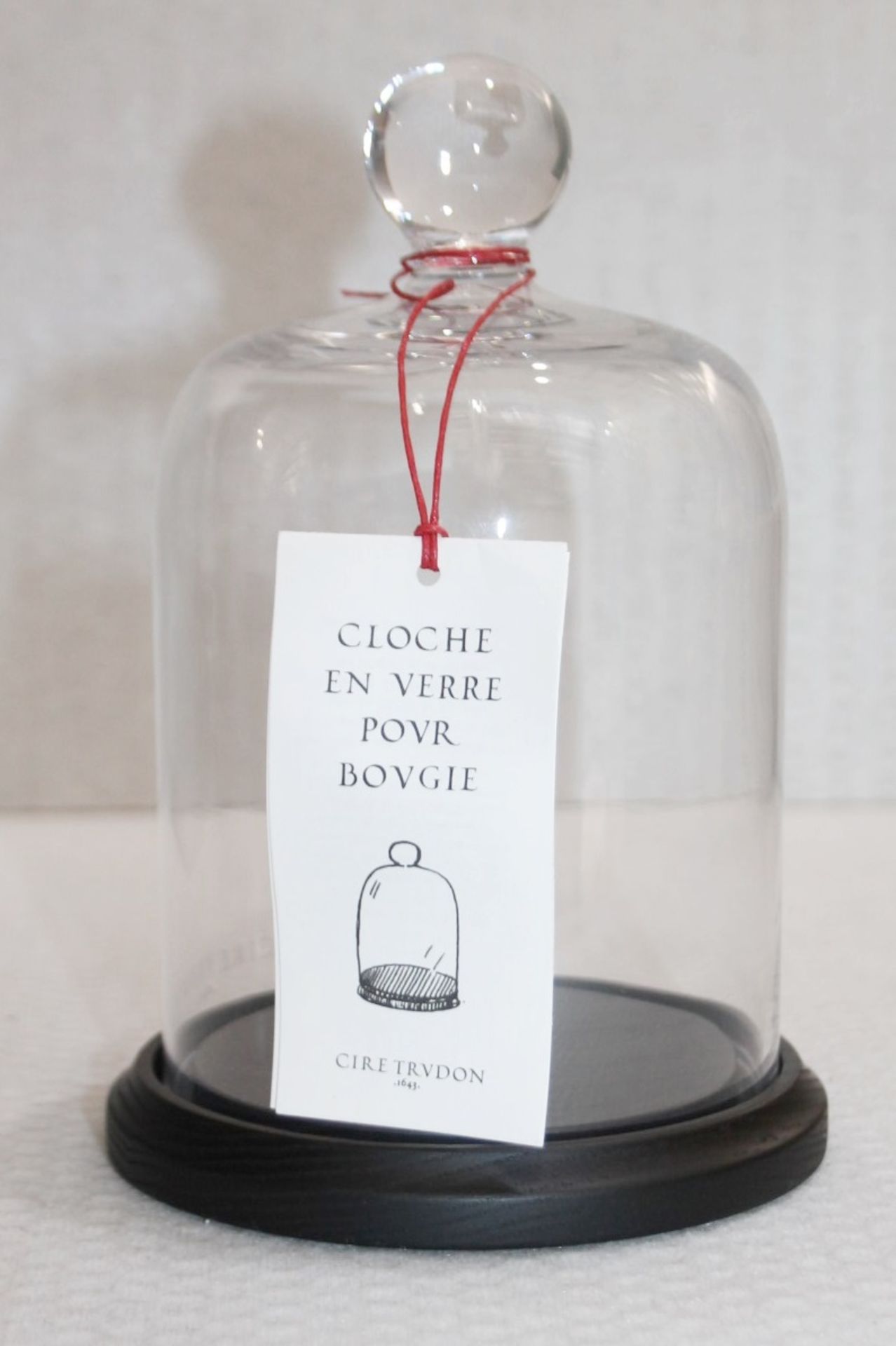 1 x TRUDON Luxury Glass Bell Jar / Candle Cloche - Original Price £80.00 - Unused Boxed Stock - Image 2 of 9
