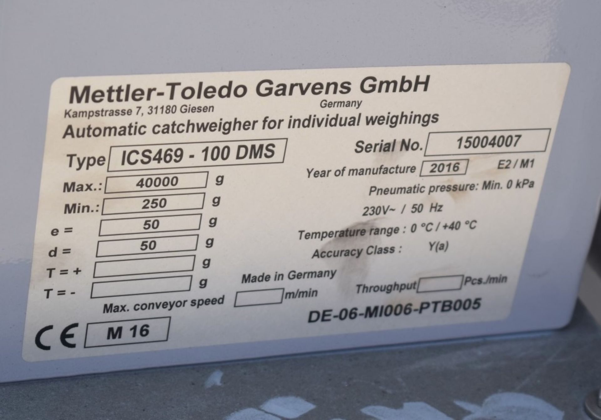 3 x Zebra ID 252 Label Printers, Mettler Toledo CSN950 Dimensioner & ICS469 Weighing Terminal & More - Image 9 of 53