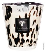1 x BAOBAB COLLECTION 'Black Pearls' Luxury Scented Candle  - H16cm / 1.1kg - Original Price £102.00