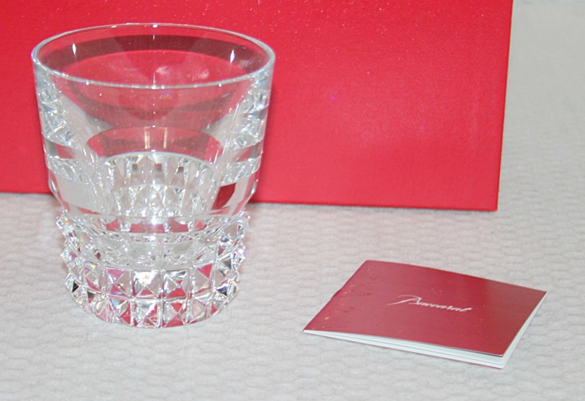 Set Of 1 x BACCARAT 'Louxor' Crystal Tumblers (220Ml) - Original Single Glass Price £195.00 - Image 2 of 6