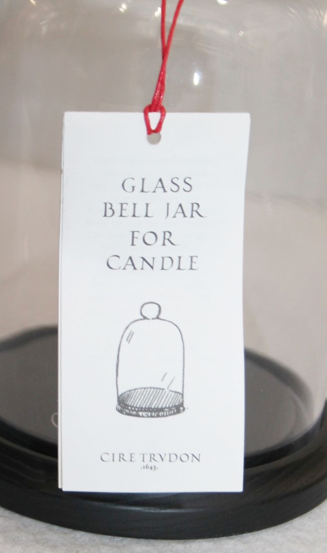 1 x TRUDON Luxury Glass Bell Jar / Candle Cloche - Original Price £80.00 - Unused Boxed Stock - Image 5 of 9