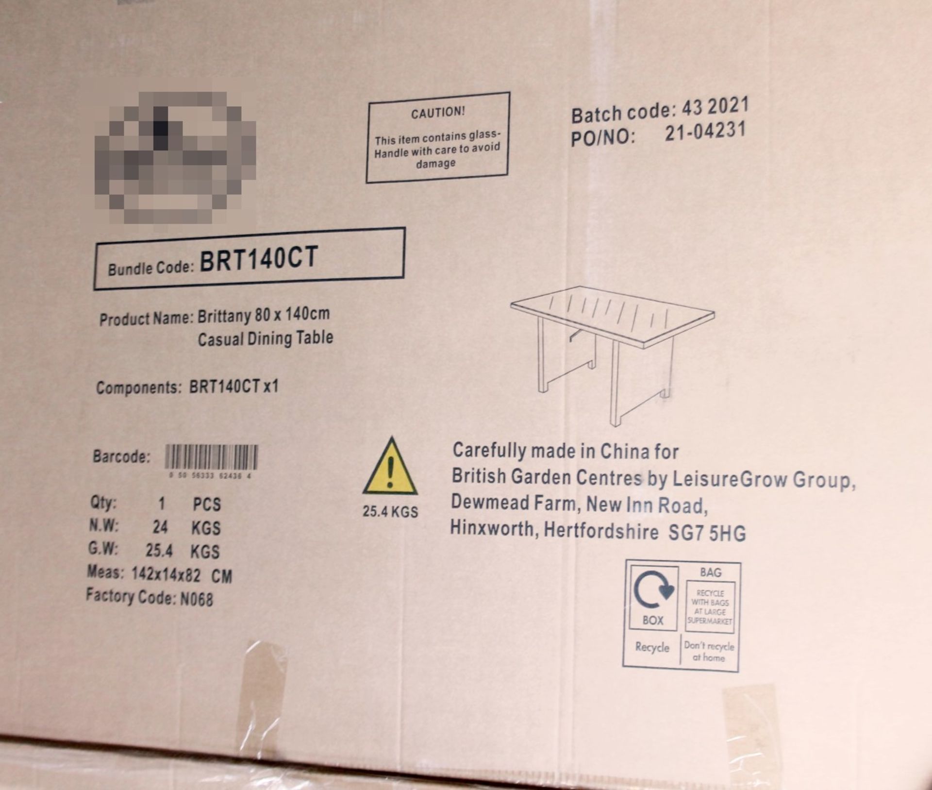 1 x LG OUTDOOR 'Britanny' Outdoor Rectangular Modular Corner Garden Furniture Set - RRP £1,999 - Image 4 of 20