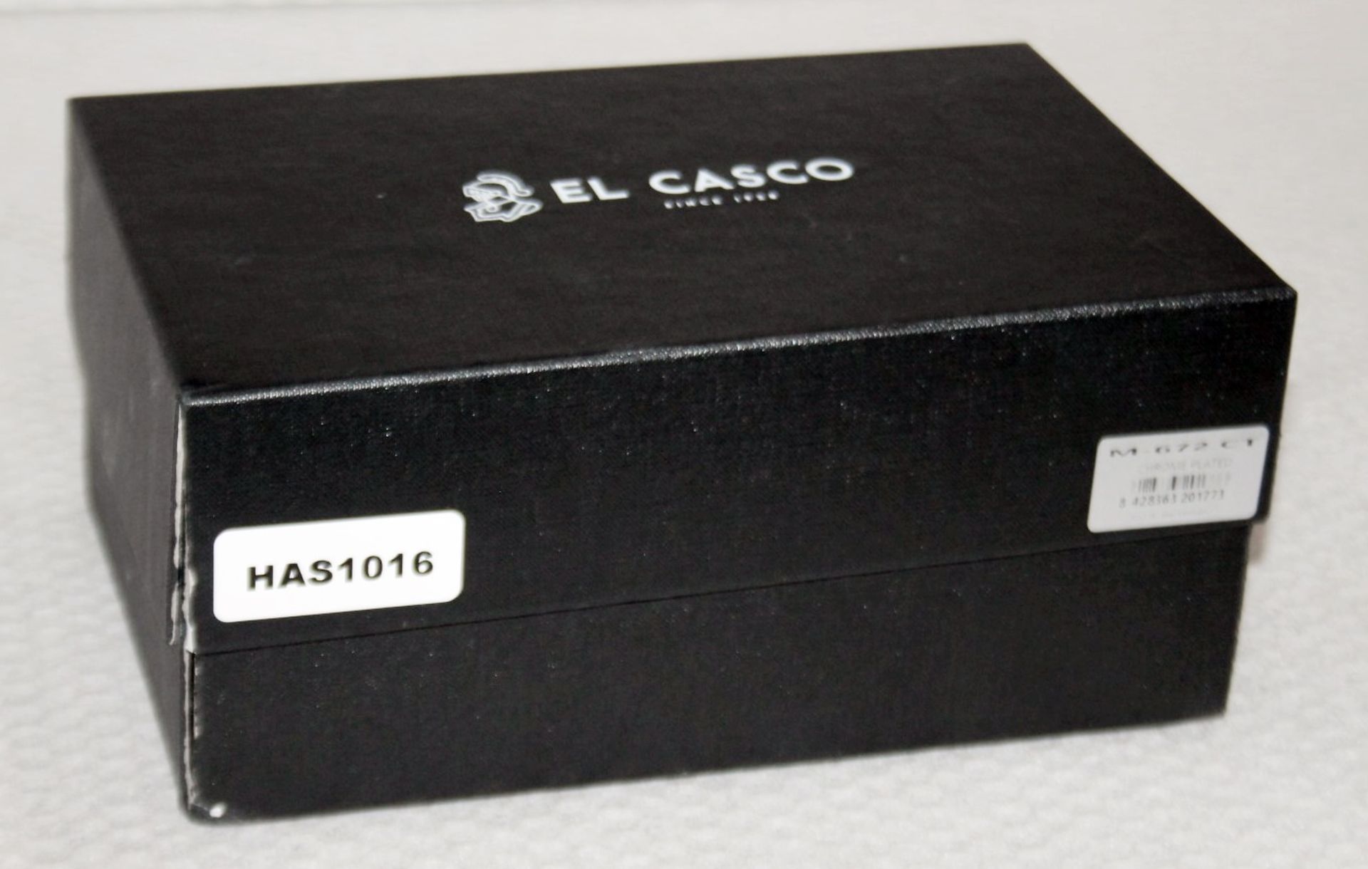 1 x EL CASCO Luxury Brass Envelope Holder In A Chrome Finish - Original Price £245.00 - Unused Boxed - Image 5 of 6