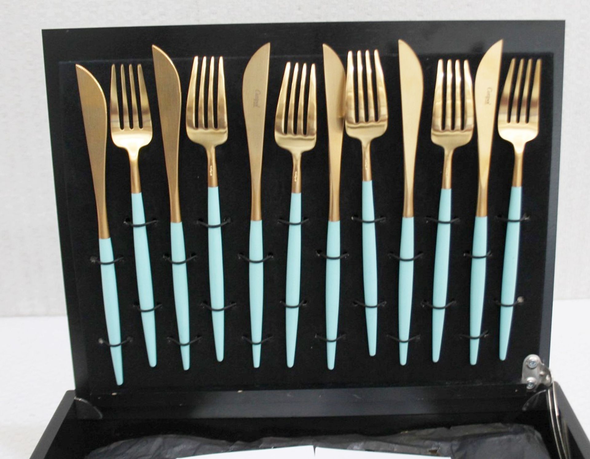 1 x CUTIPOL 'Goa' Luxury 24-Piece Cutlery Set - Original Price £430.00 - Unused Boxed Stock - Ref: - Image 3 of 11