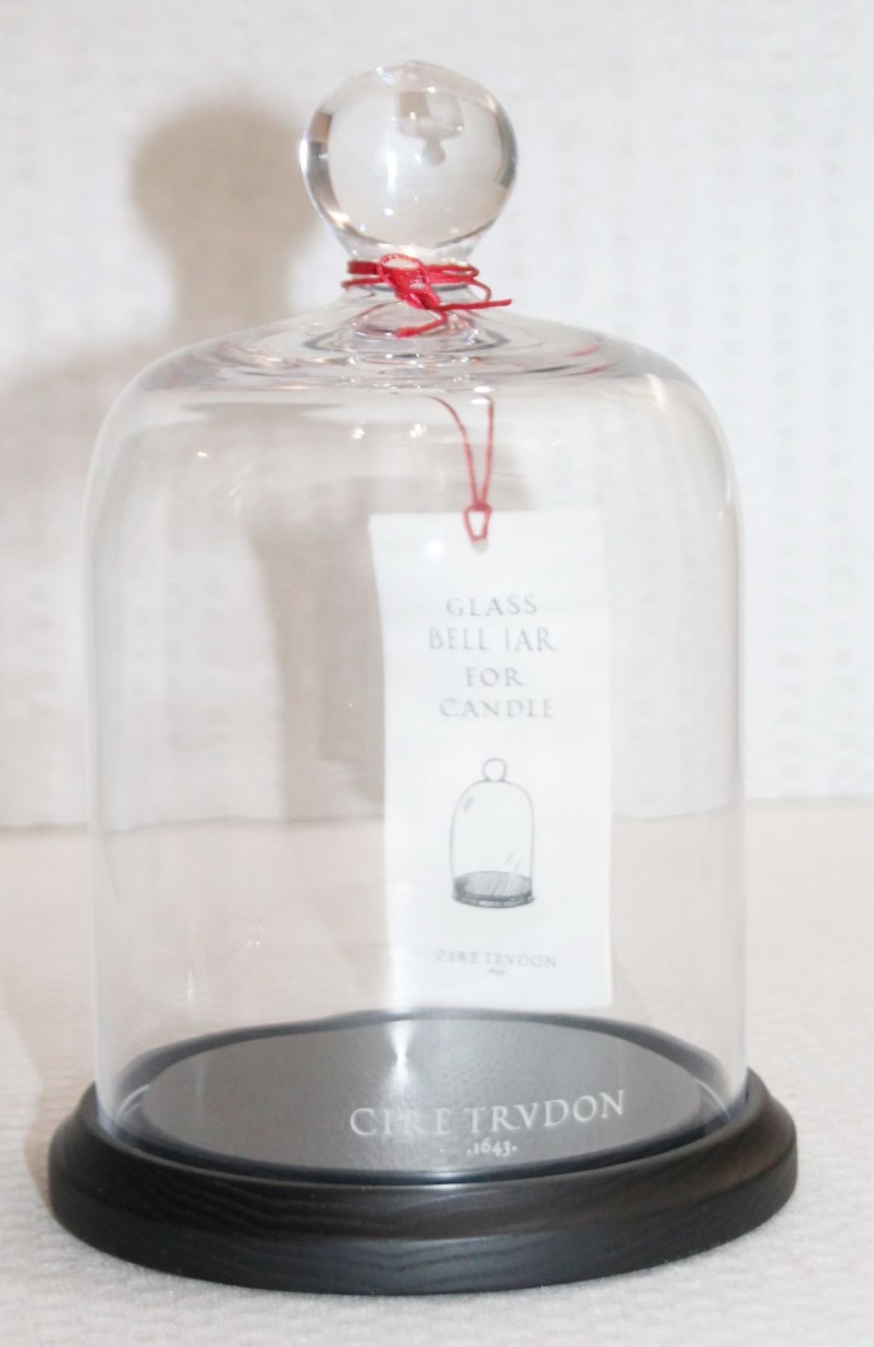 1 x TRUDON Luxury Glass Bell Jar / Candle Cloche - Original Price £80.00 - Unused Boxed Stock - Image 3 of 9