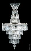 1 x WATERFORD CRYSTAL 'Etoile' Luxury Pendant Chandelier Adorned With Exquisite Prism Cut Droplets