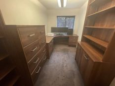 1 x Contemporary Fitted Office Suite - CL597 - NO VAT ON THE HAMMER - Location: Bolton BL6