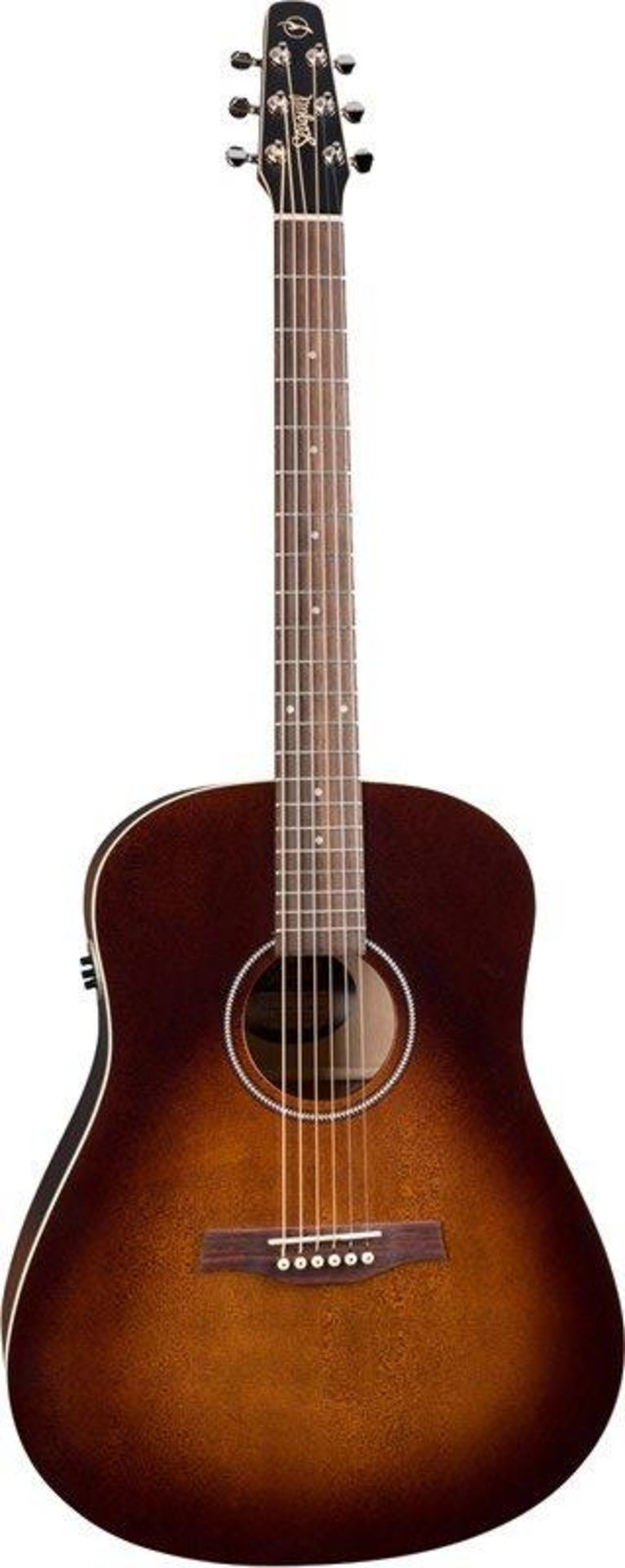 1 x Seagull S6 Original Slim Burnt Umber Dreadnaught Electro Acoustic Guitar - RRP £600 - Very - Image 6 of 14