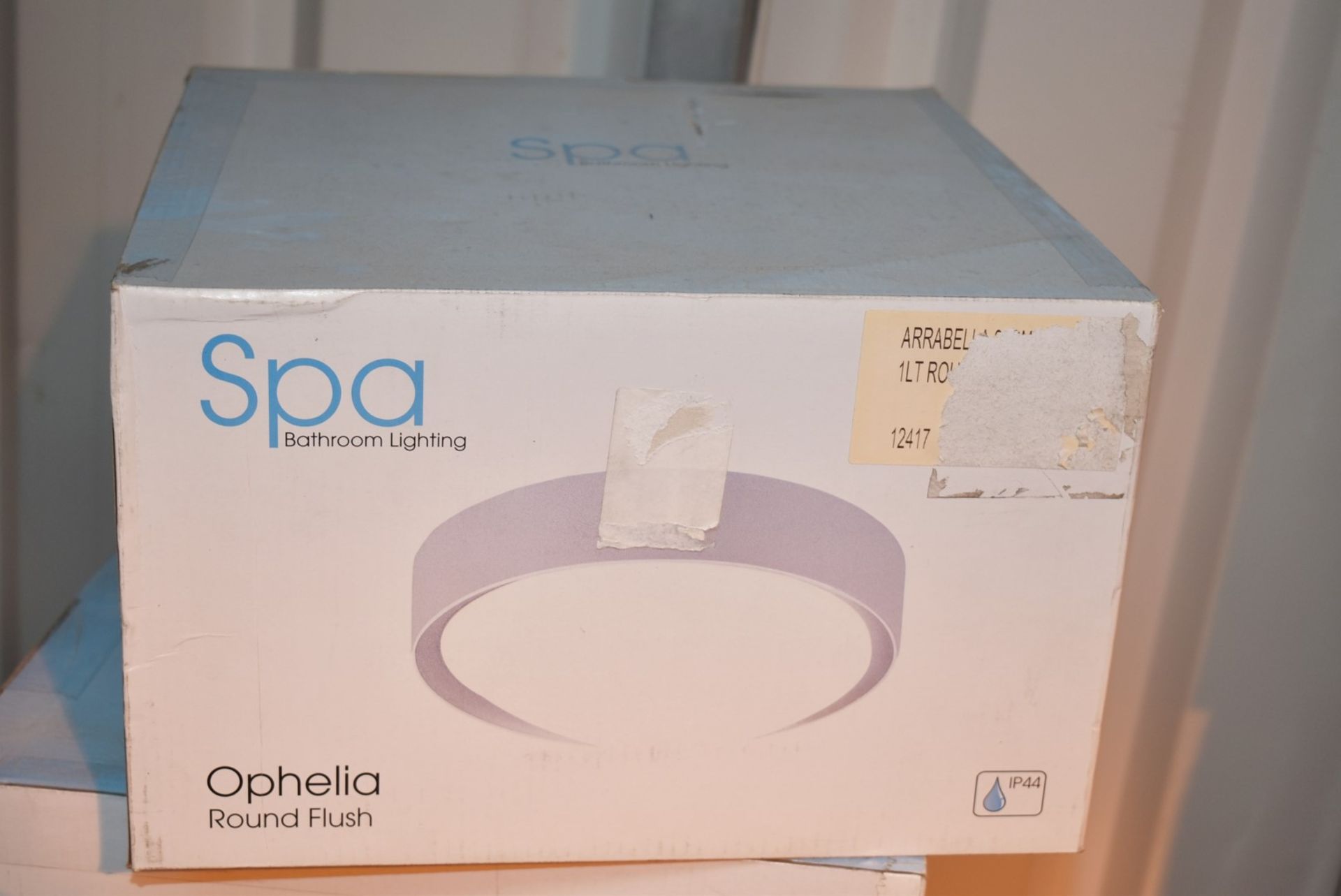 1 x Spa Bathroom Lighting - Ophelia Round Flush Ceiling Light - Unused Boxed Stock - CL011 - - Image 2 of 3