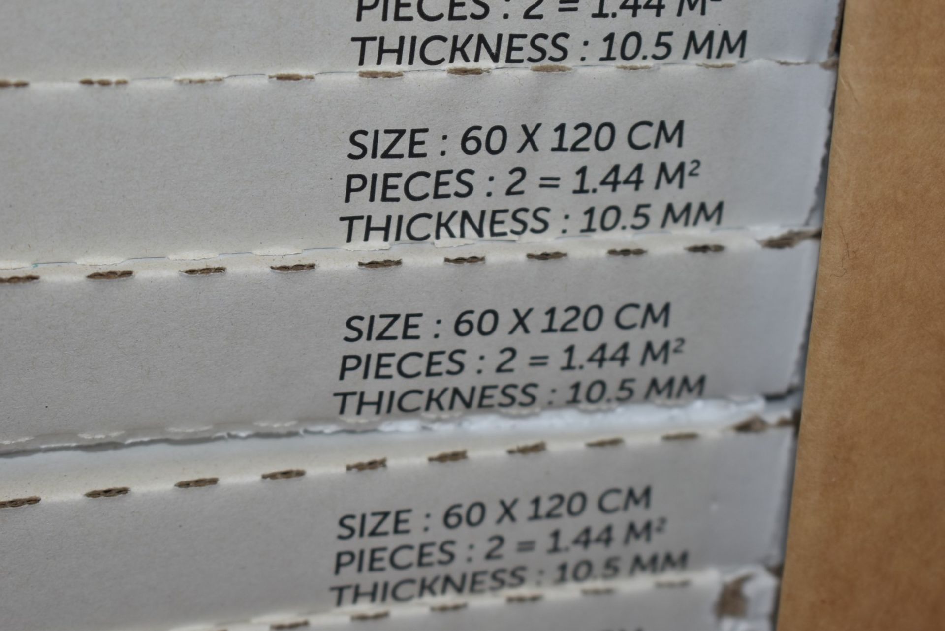 8 x Boxes of RAK Porcelain Tiles - Design Concrete Range - W Colour Matt Finish - Size: 120x60cm - Image 9 of 13