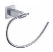 1 x Stonearth Towel Holder - Solid Stainless Steel Bathroom Accessory - Brand New & Boxed - RRP £