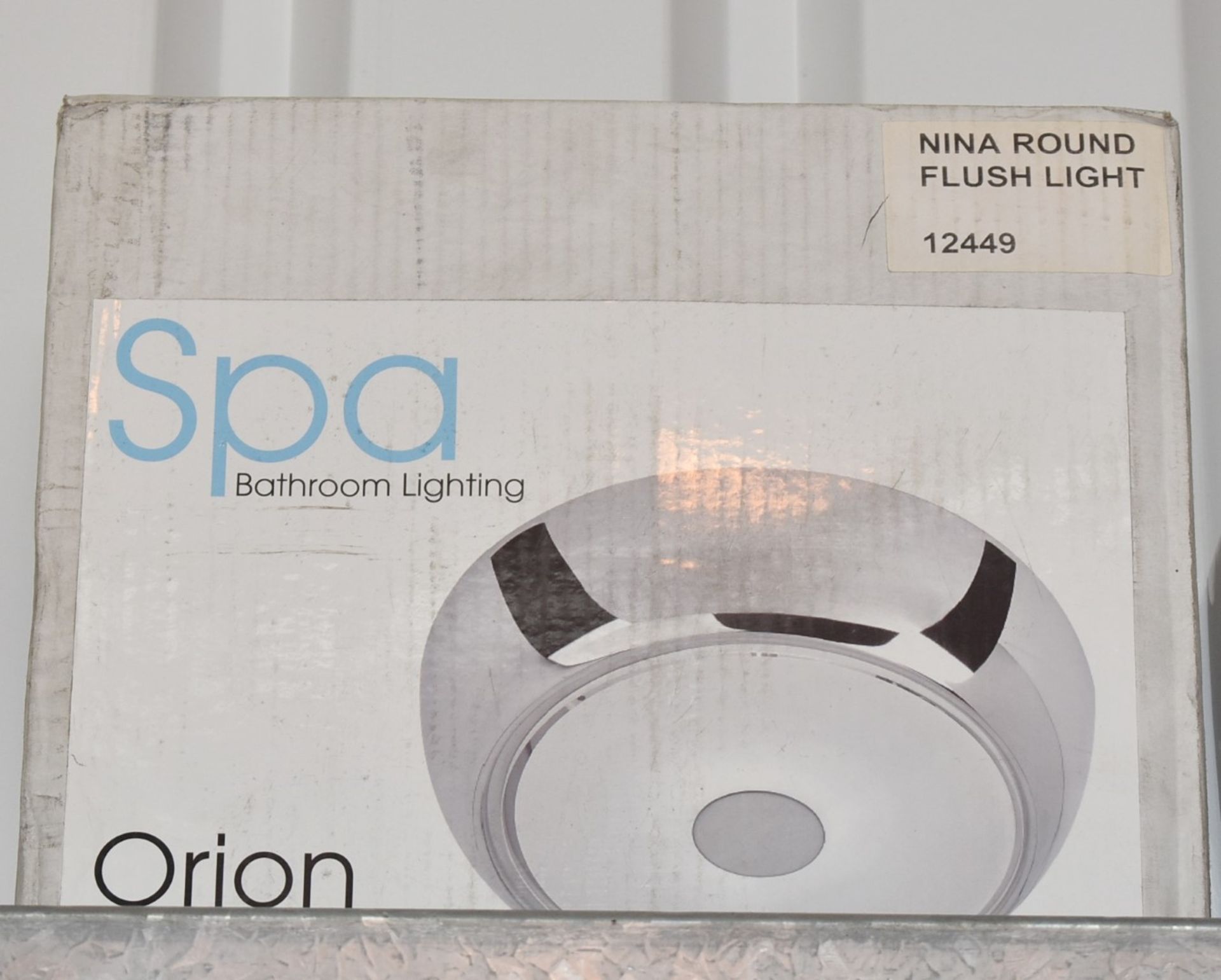 1 x Spa Bathroom Lighting - Orion Ceiling Light Large Chrome - Unused Boxed Stock - CL011 - - Image 2 of 2