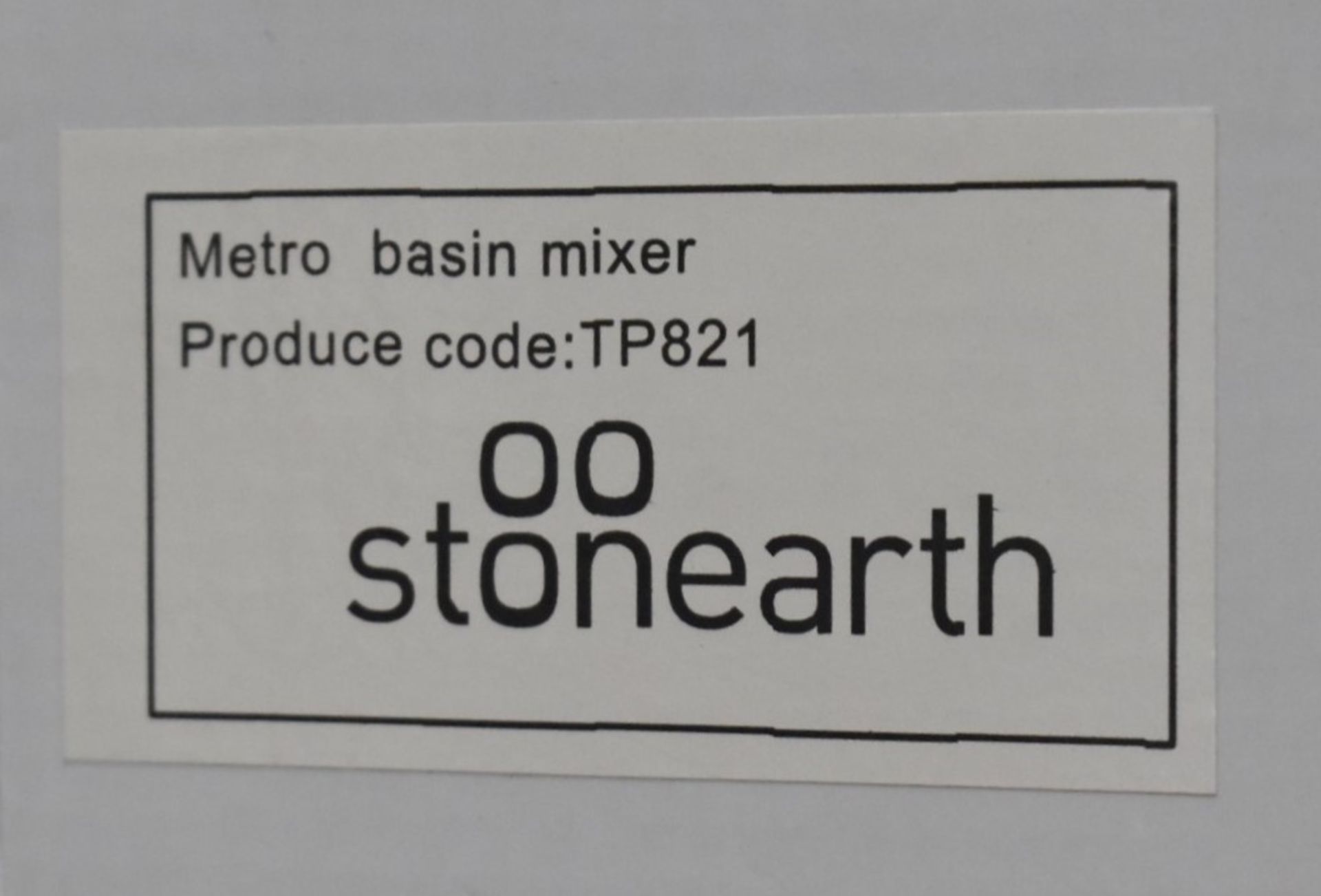 1 x Stonearth 'Metro' Stainless Steel Basin Mixer Tap - Brand New & Boxed - RRP £245 - Ref: TP821 - Image 8 of 13