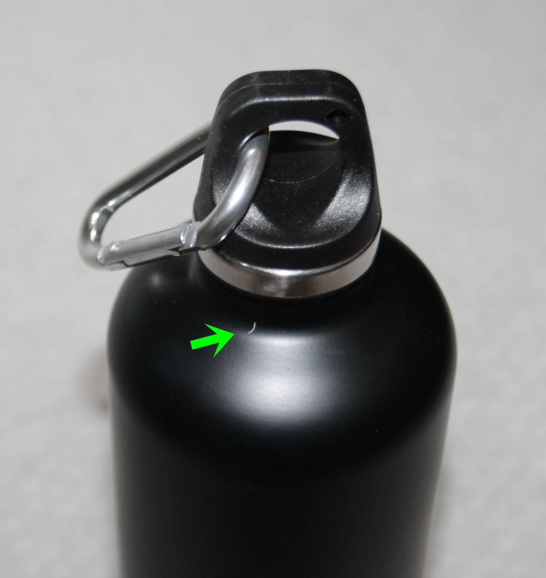 1 x PRADA Stainless Steel Water Bottle In Black, 500 ml - Original Price £90.00 - Unused Boxed Stock - Image 4 of 6