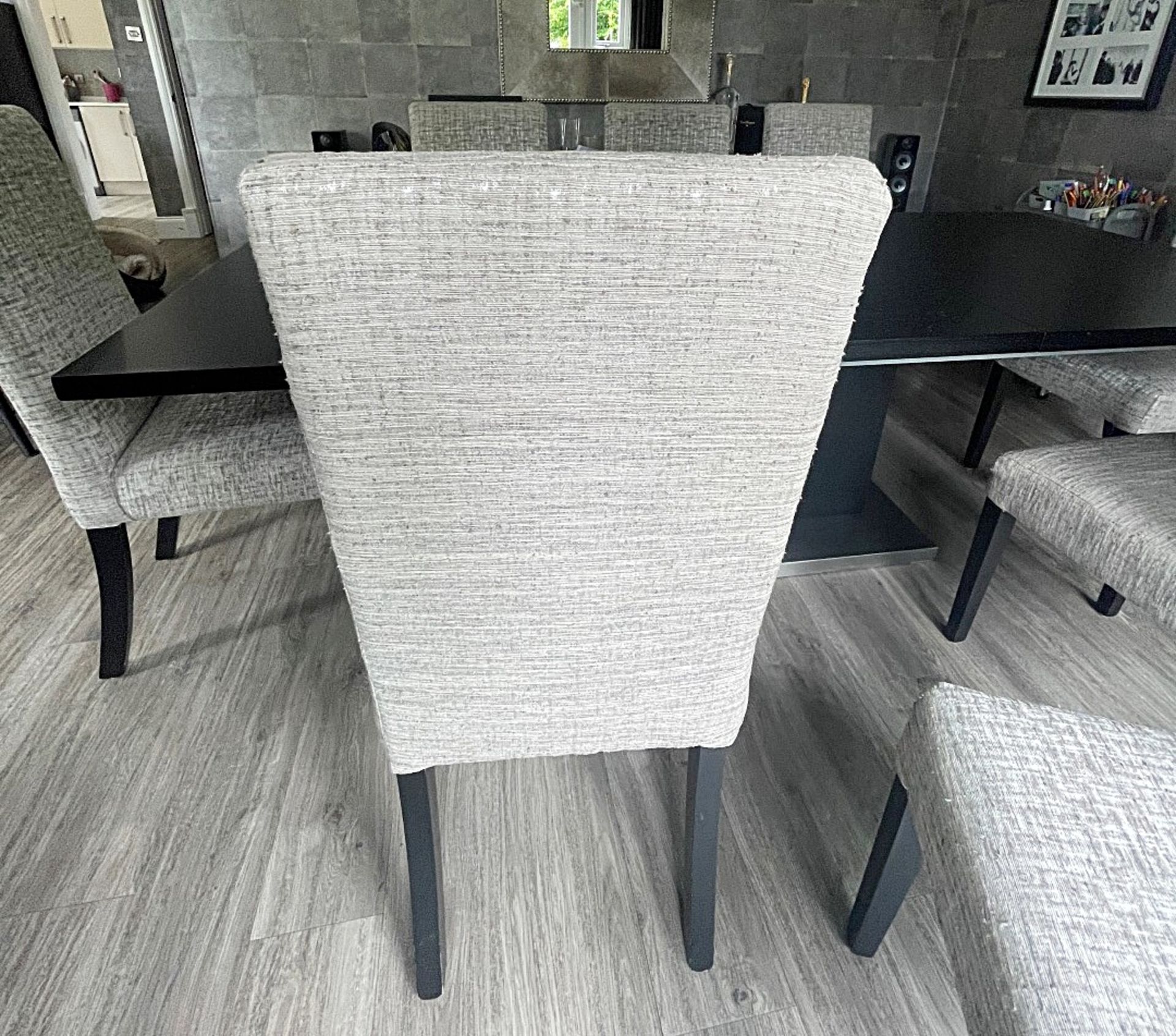 1 x Extending 2.4-Metre Dining Table With 8 x Upholstered Chairs, And Sideboard Unit - NO VAT - Image 25 of 26