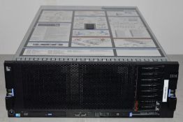 1 x IBM System X3850 X5 Rack Mount Server - Features 4 x Intel 10 Core E7-8850 2ghz Processors and