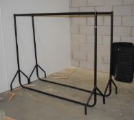 6 x Heavy Duty Collapsible Clothes Rails - Approx Length 175 cms