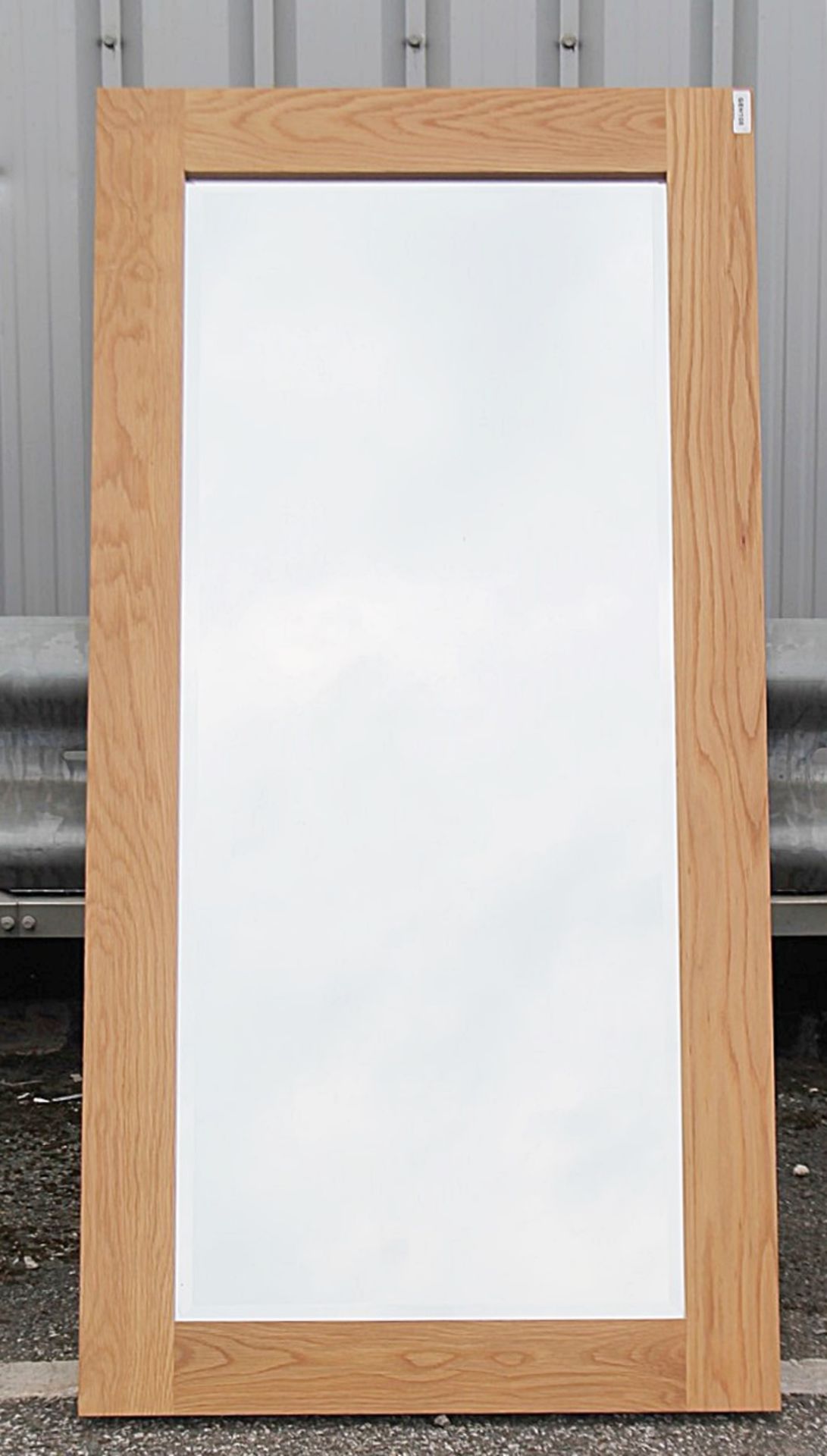 1 x Stonearch Solid Oak Framed Mirror - Dimensions: 150 x 75cm - Ref: GEN108/G-IT - CL713 - - Image 2 of 4