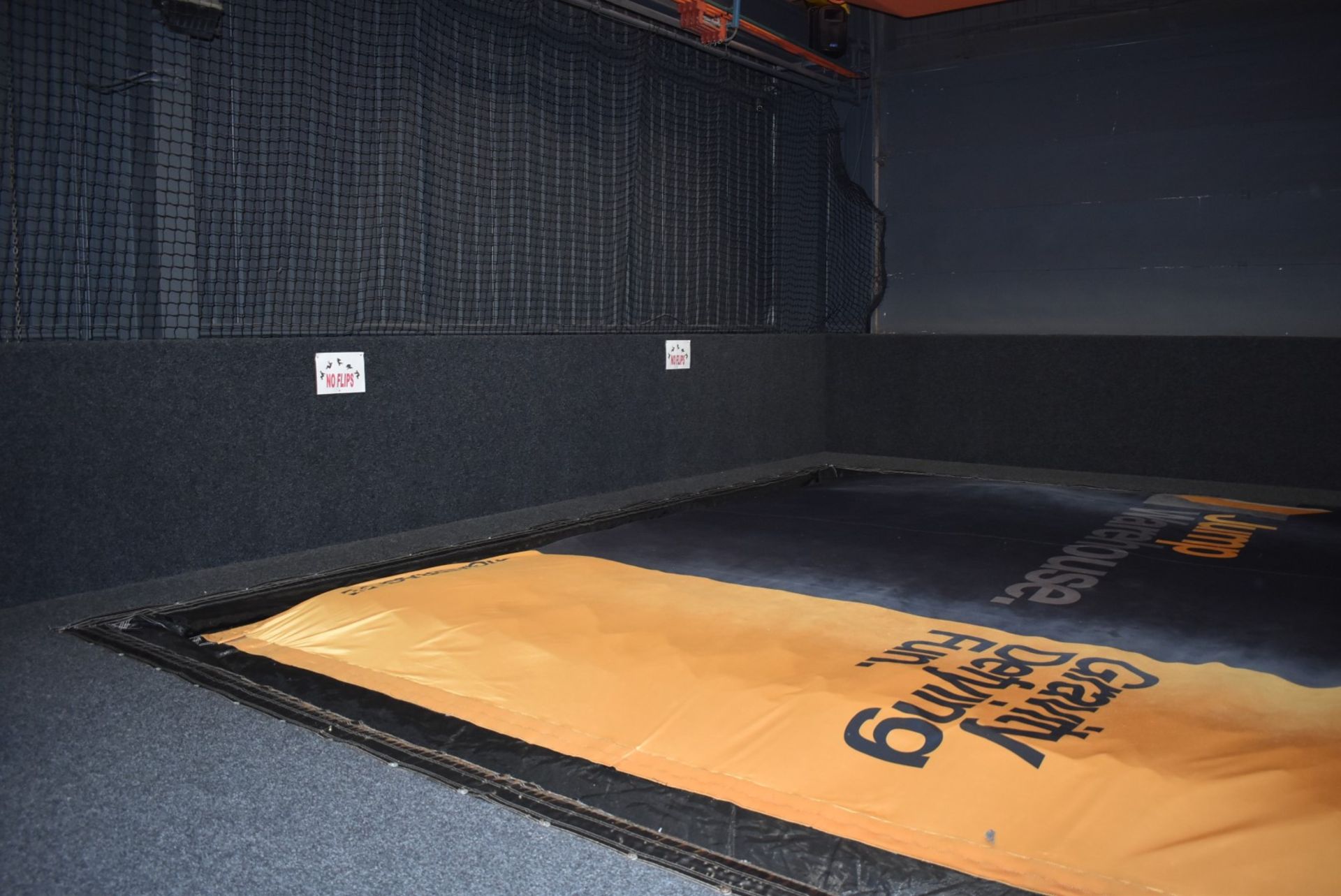 1 x Large Trampoline Park - Disassembled - Includes Dodgeball Arena And Jump Tower - CL766  - - Image 2 of 99