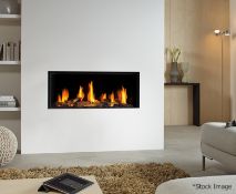 1 x DRU Metro 100XT Letterbox Hole-In-The-Wall Gas Fire - Ref: 1st/Flr - Original RRP £3,500